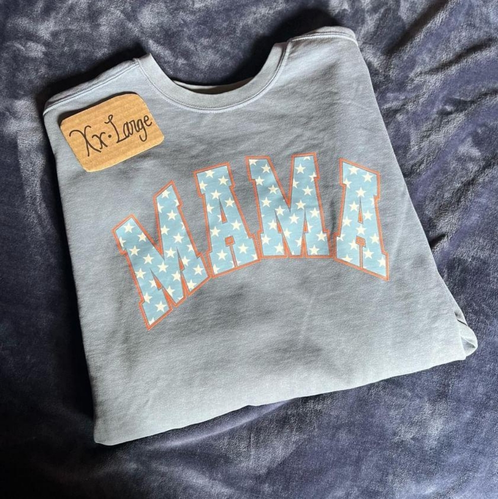 2XL MAMA Crewneck Sweatshirt